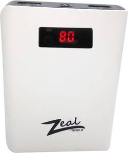 Zeal Z-10 DIGITAL Power bank POWERFULL CAPACITY 10400 mAh Power Bank