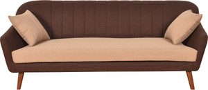 Furny Ozzie Compact Solid Wood 3 Seater Standard