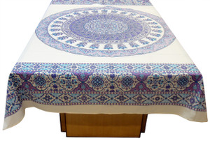 Miyanbazaz Printed 6 Seater Table Cover