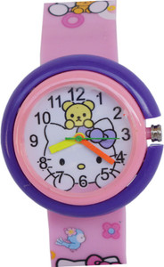 Creator Hello Kitty Pink(Random Colours available)Round Dial Gift Watch - For Boys & Girls