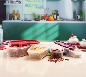Princeware SF - 1150 ml, 725 ml, 475 ml, 275 ml Plastic Food Storage
