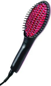 Tuelip Simply Straight Ceramic Electric DigitalFast Brush Magic Hair Straightener Comb Lcd Smooth Straightener Brush Hair Irons