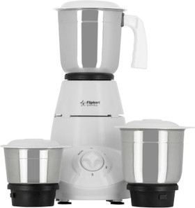 flipkart smartbuy classico 500 w mixer grinder(white, 3 jars)