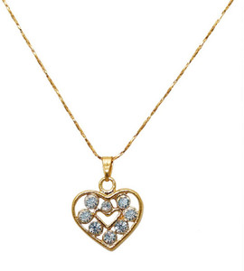 Ruchi Creatation Heart Shape 14K Yellow 