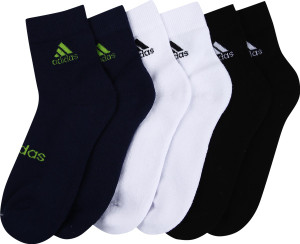 Adidas Men & Women Ankle Length Socks