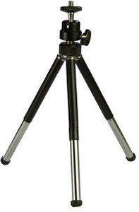 De-TechInn Adjustable Mini Mobile Phone Camera Stand Metal Tripod
