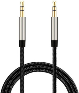 VibeX ™ Grade A Braided 3.5mm Male to Male Gold Plated Car Auxiliary Stereo Audio AUX Cable