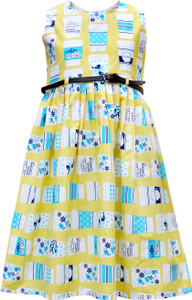 Bella Moda Girl's Midi/Knee Length Casual Dress