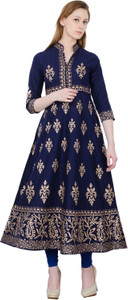 ZOEYAMS Printed Women's Anarkali Kurta