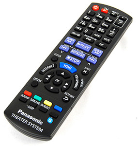 Panasonic 2.1 hot sale home theater remote