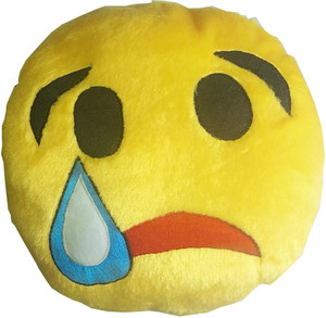 KAYKON Smiley Soft Premium Quality Plush Toy for Kids - 33 cm
