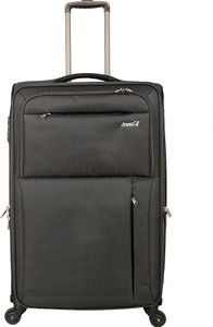 JOURNEY9 OMEGA 55_D.GREY Expandable Cabin Luggage - 20 inch