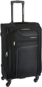 Pronto PR0030258-BK|PRONTO NEW YORKER 4 W Spinner 58 BLACK Expandable Cabin Luggage - 230 inch