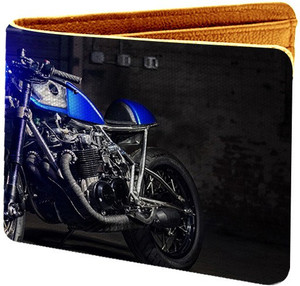 AZAADCOLLECTION Men Multicolor Genuine Leather Wallet