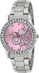 Costa Swiss CS_8004 Diva Analog Watch - For Girls