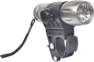 UDee Bicycle 5 LED Aluminum-Alloy Headlight Bell