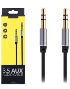 VibeX ™ 3.5mm aluminum male to male audio AUX Cable