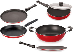 NIRLON Cookware Item Tawa, Pan, Kadhai Set