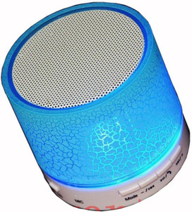 onskart Latest Wireless LED Handfree with Calling Functions & FM Radio Portable Bluetooth Home Audio Speaker