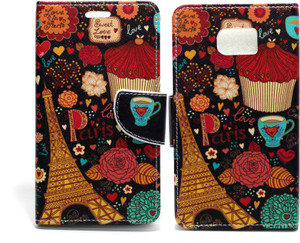 Sharp Icon Flip Cover for Samsung Galaxy-S6 Edge Plus