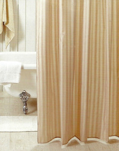 Obsession Polyester Moon Light Striped Curtain Shower Curtain 200