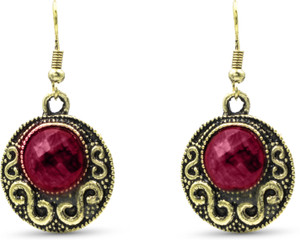 Three Shades Alloy Drop Earring