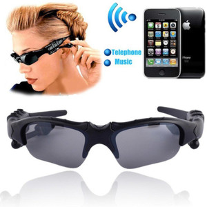 VibeX ® Sunglasses Bluetooth function Stereo headphone Microphone Wireless Bluetooth Headset With Mic