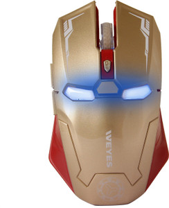 modisch LT-035 Iron Man Wireless Gaming Mouse Wireless Optical Gaming Mouse
