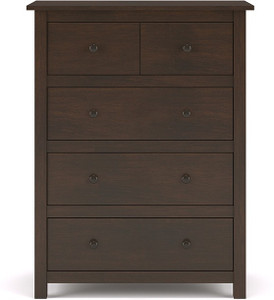 Urban Ladder Evelyn Solid Wood Free Standing Chest Of Drawers