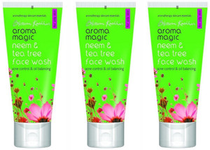 aroma magic neem and tea tree face wash 200ml