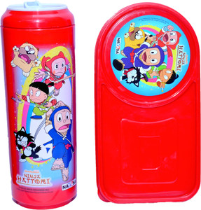 nayasa CAN WATER BOTTLE &LUNCH BOX FOR KIDS 2 Containers Lunch Box