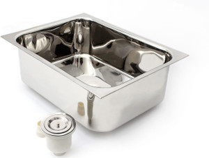 Durashine 21 X18 X8 Inches Ss 304 Grade Stainless Steel Vessel Sinksteel