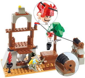 Sluban Territory Guarding Building Block Construction Set (142 Piece)