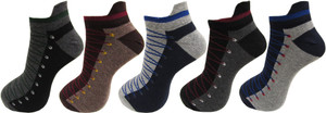 RC. ROYAL CLASS Men & Women Self Design Low Cut Socks