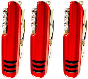 Jeeya Classic Appeal Silk Gary -purpose 11 Function Multi Utility Swiss Knife