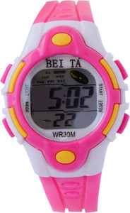 Creator Beita WR 30M New Model Design(Random Colours Will be sent) Pink Digital Watch - For Boys & Girls