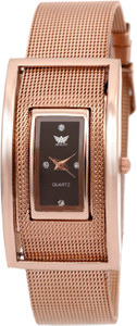 Abrexo Abx-1013-CPR-BRN Special stylish collection Analog Watch - For Women