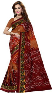 Ishin Printed Bollywood Art Silk Saree