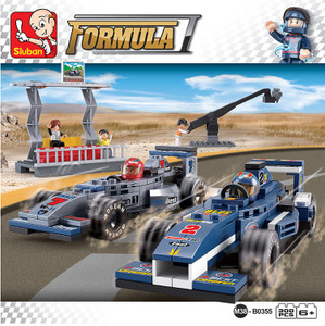 Sluban F1 Racing Department-300PCS