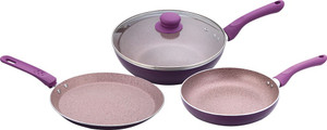 Wonderchef Wonderchef Royal Velvet Plus Set Purple Cookware Set