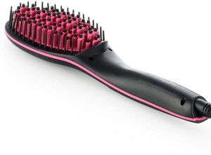 Wonder World ® Antiscaled Brush Fast Hair Straightener Comb Iron with LCD Display GoPro Look™-Type-011