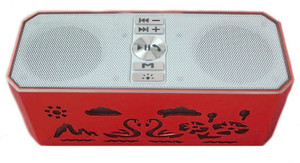 Edfigo Color Changing Light Dual Speaker HD Sound & Bass Portable Bluetooth Mobile/Tablet Speaker