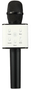 Like Star Q7 Portable Wireless Karaoke Handheld Condenser Inbuilt Speaker Bluetooth Speaker Microphone