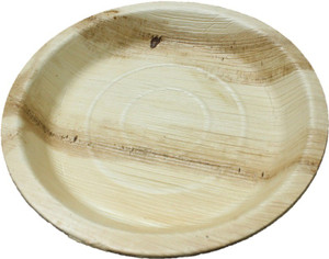 Ezee Ezee Eco Friendly Areca Leaf Round Plate 8