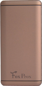 FoxProx FP-IP8 FoxProx iPower 8000mAh Dual Ports Mobile Chargers/s With iPhone Connector-Gold 8000 mAh Power Bank