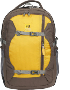 FB FASHION HB 212 Rucksack 45 L Brown Yellow Price in India