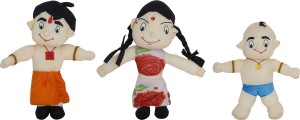 Aarushi Soft toy bheem, chutki, raju  - 25 cm