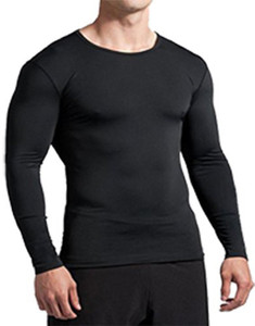 Bloomun Solid Men & Women Round Neck Black T-Shirt