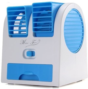 ecstasy Air Mini Small Conditioner Fan Cooling Portable Desktop Dual Bladeless vg0075554 USB Fan