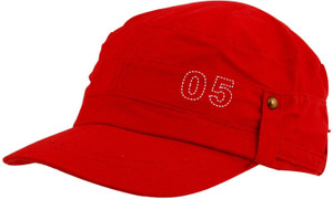 Copperzeit Trendy Cotton Red cap for men / women Cap